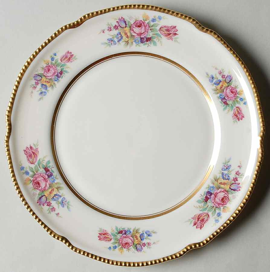 Castleton Bouquet Salad Plate by Castleton (USA)-1