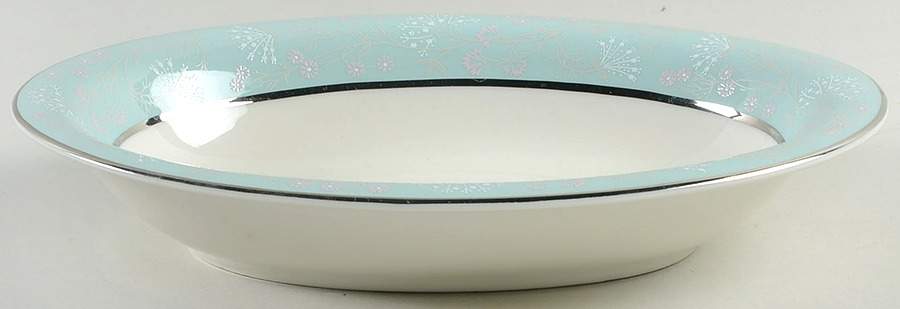 Corsage 10" Oval Vegetable Bowl by Castleton (USA)-1