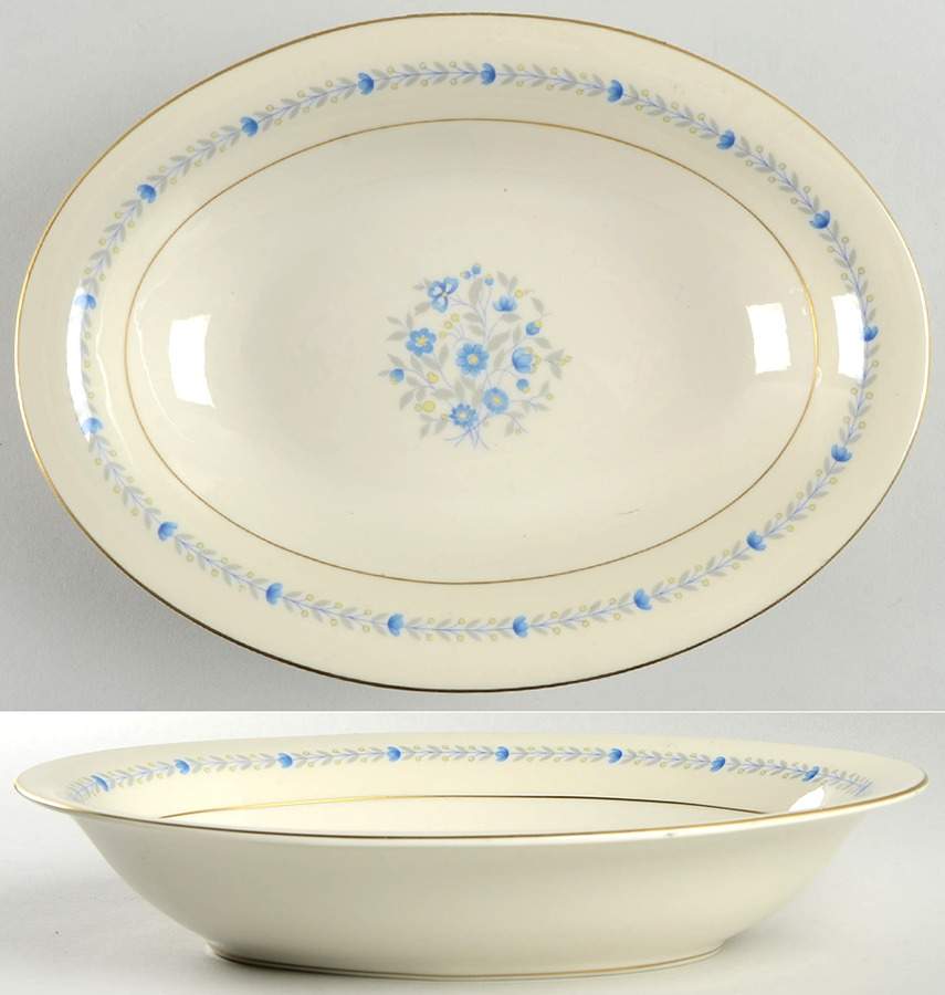 Devon 11" Oval Vegetable Bowl by Castleton (USA)-1