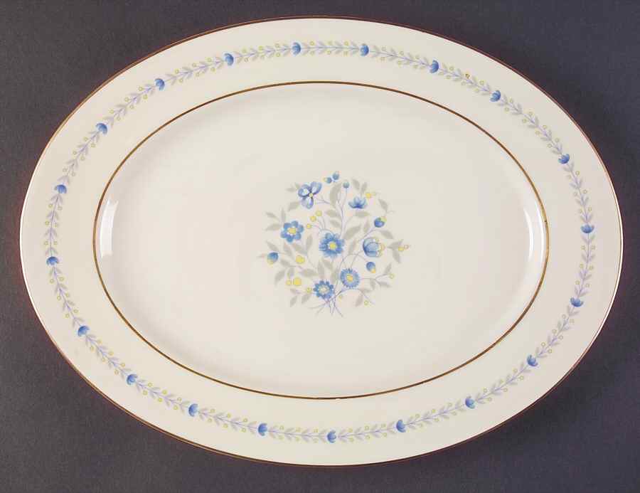 Devon 13" Oval Serving Platter by Castleton (USA)-1