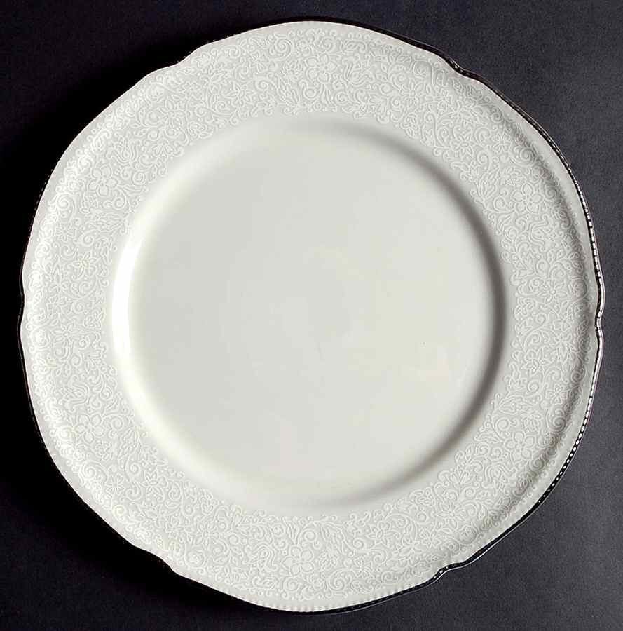 Filigree Dinner Plate by Castleton (USA)-1
