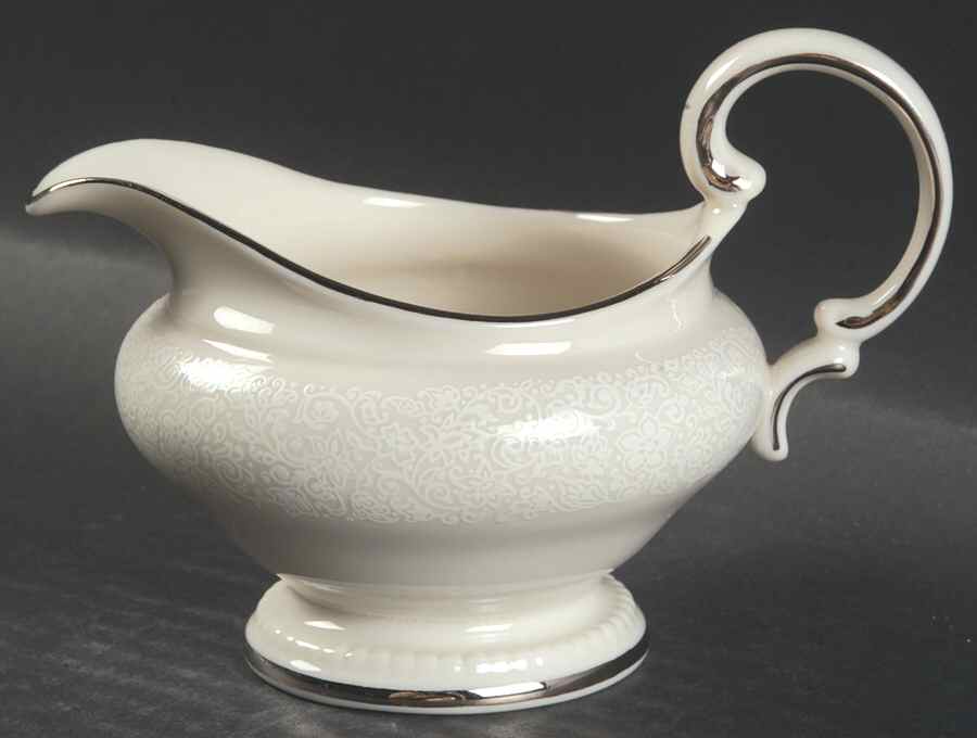 Filigree Creamer by Castleton (USA)-1