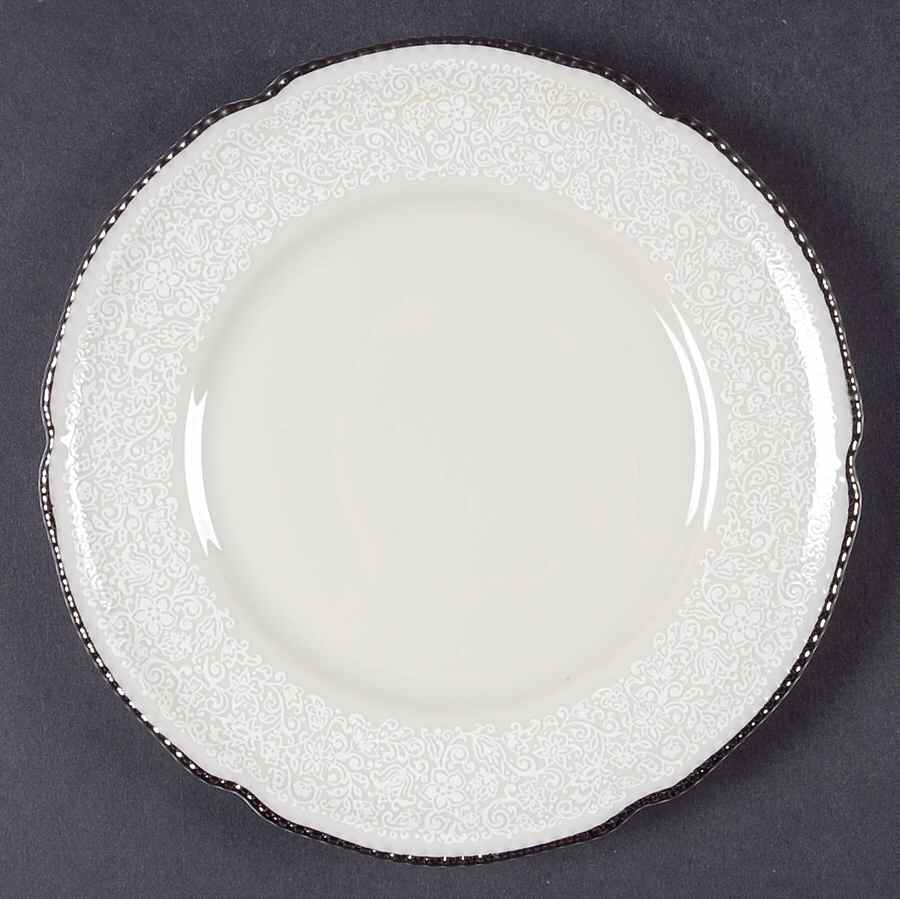 Filigree Bread & Butter Plate by Castleton (USA)-1