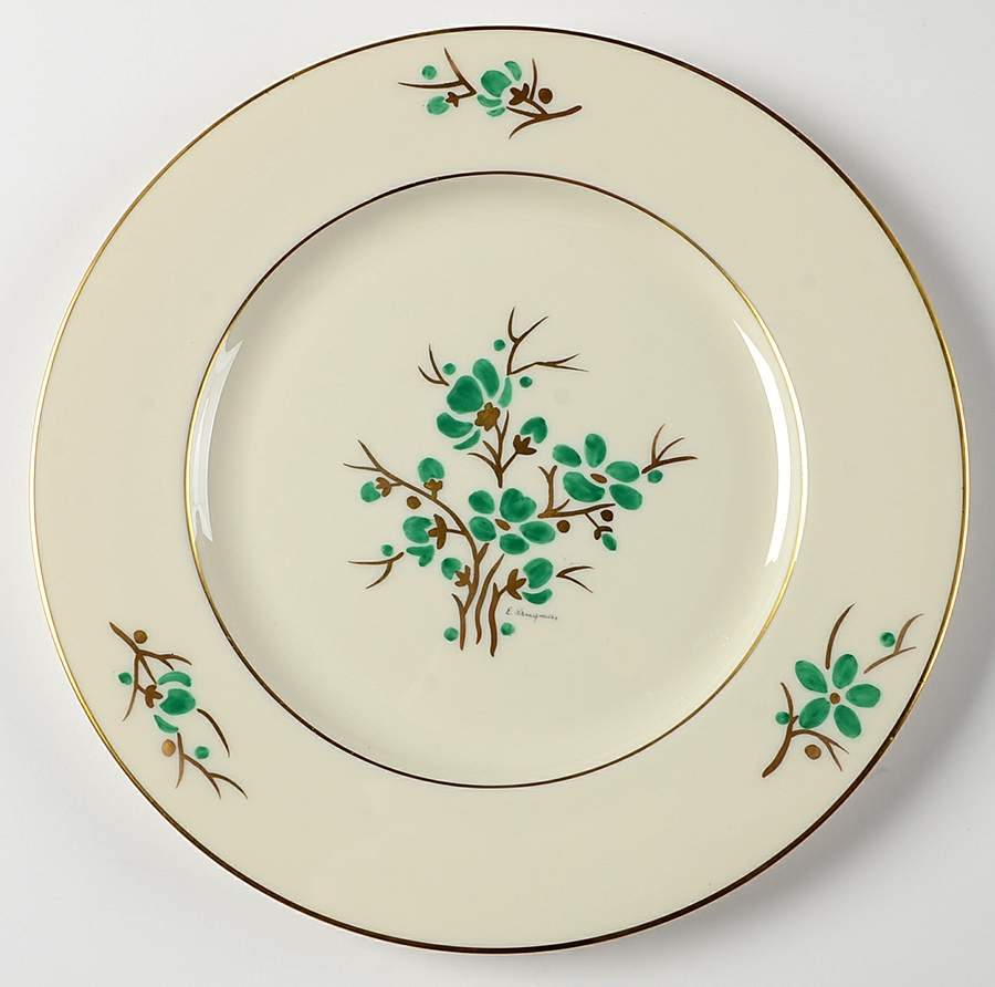 Jade Luncheon Plate by Castleton (USA)-1
