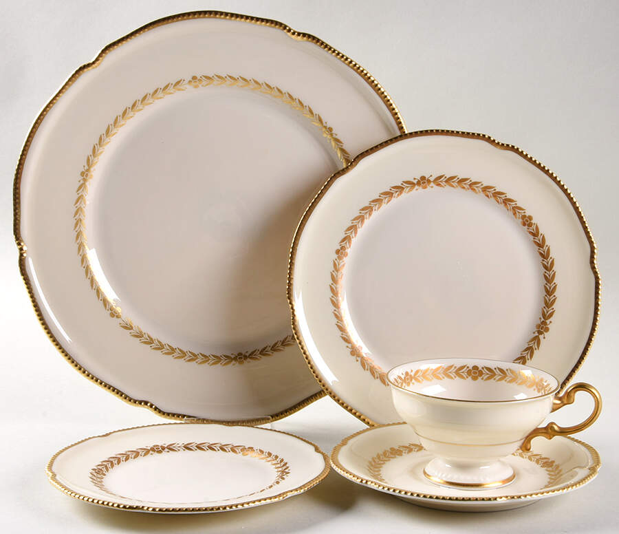 Laurel 5 Piece Place Setting by Castleton (USA)-1
