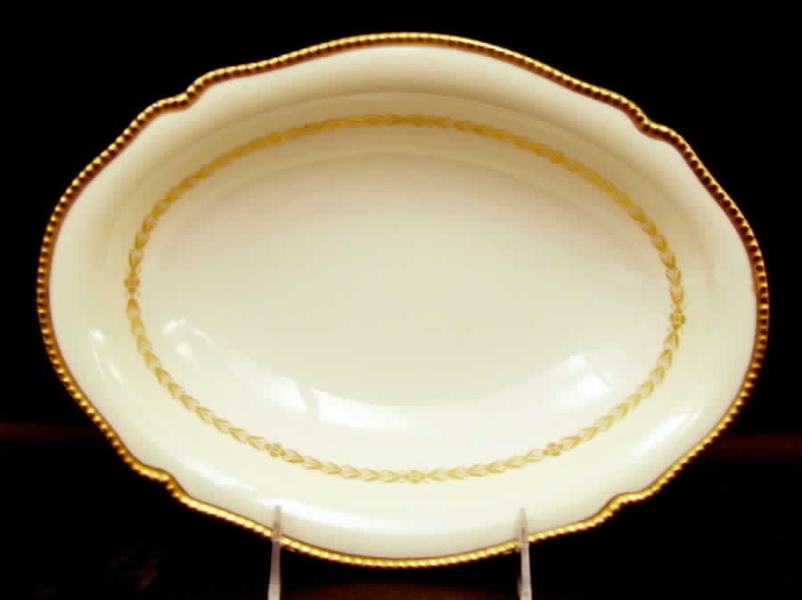 Laurel 11" Oval Vegetable Bowl by Castleton (USA)-1