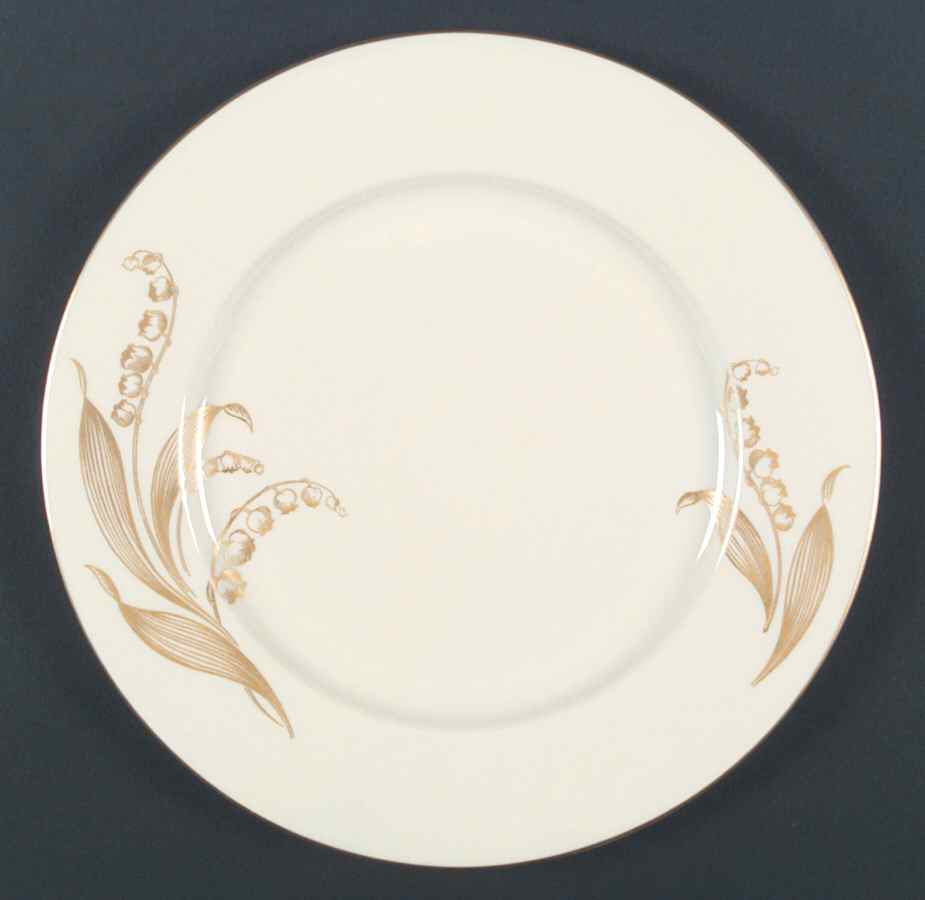 Lily of the Valley Dinner Plate by Castleton (USA)-1