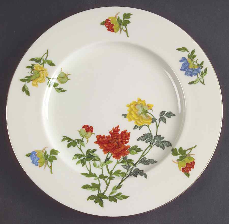 Ma Lin Luncheon Plate by Castleton (USA)-1