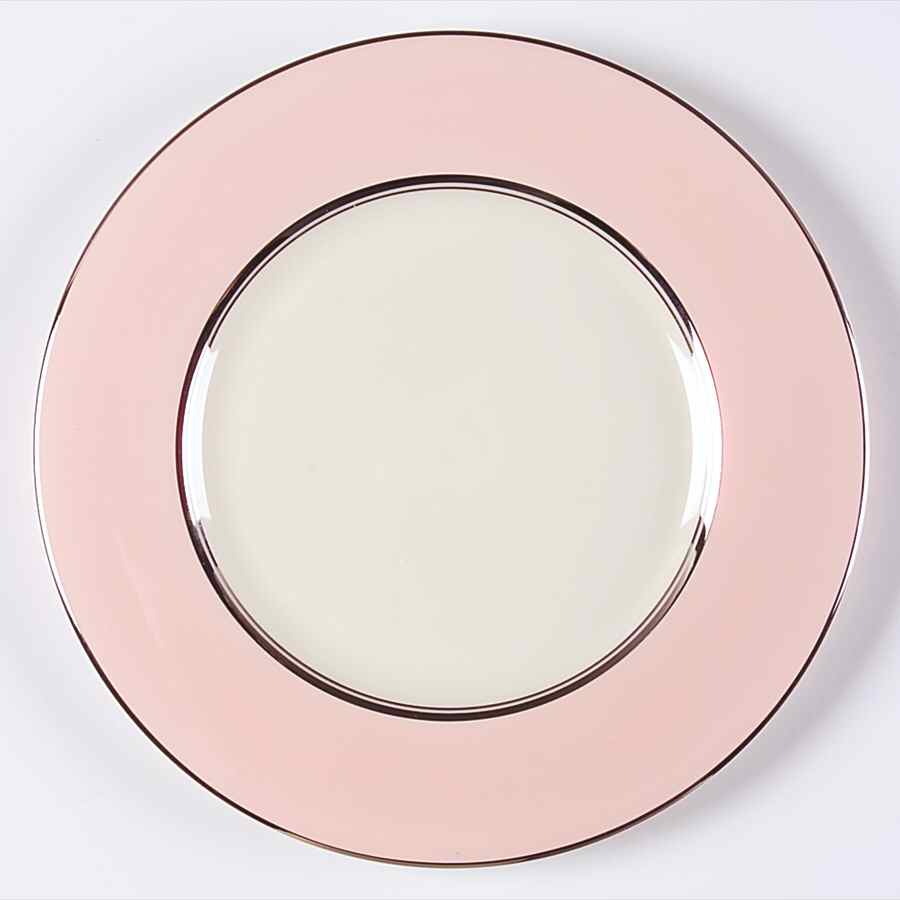 Shell Pink Salad Plate by Castleton (USA)-1