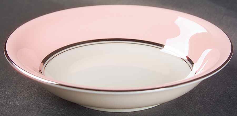 Shell Pink Fruit/Dessert (Sauce) Bowl by Castleton (USA)-1
