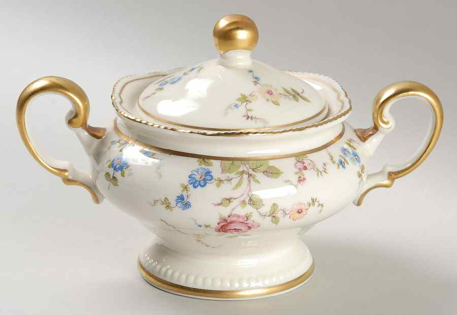 Sunnyvale Sugar Bowl & Lid by Castleton (USA)-1