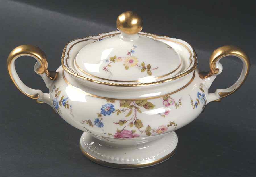 Sunnyvale Sugar Bowl & Lid by Castleton (USA)-1