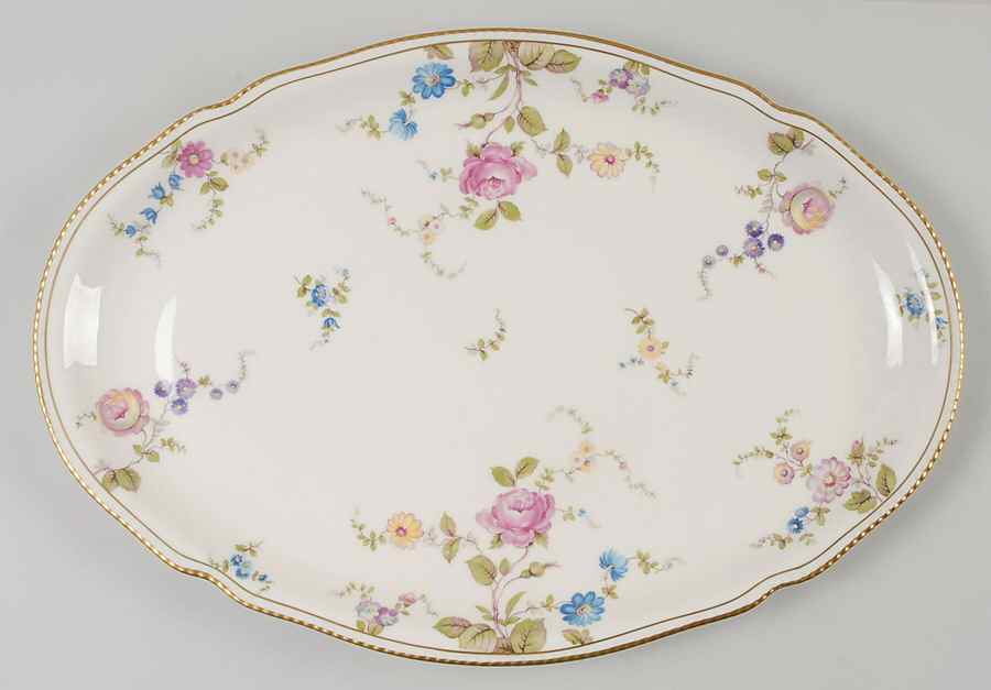 Sunnyvale 16" Oval Serving Platter by Castleton (USA)-1