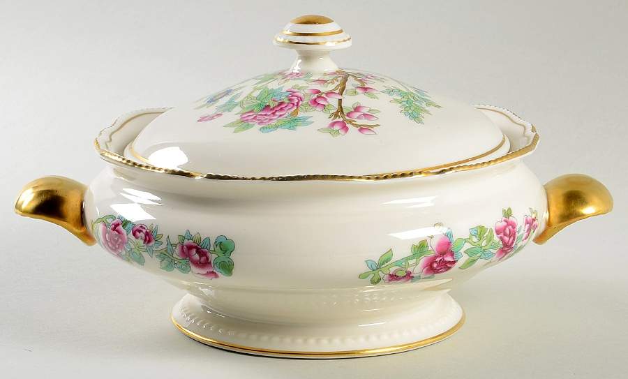 Tree of India Round Covered Vegetable by Castleton (USA)-1