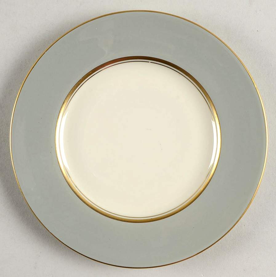 Windermere Grey Bread & Butter Plate by Castleton (USA)-1