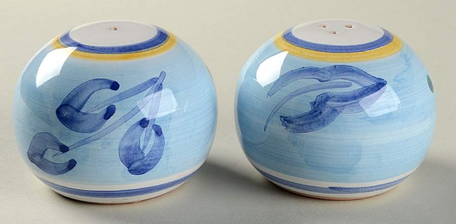 Azzurro Salt & Pepper Set by Caleca-1
