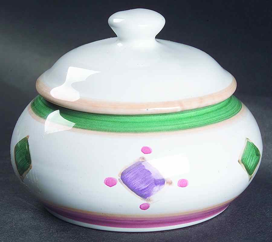 Belvidere Sugar Bowl & Lid by Caleca-1
