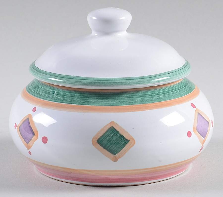 Belvidere Sugar Bowl & Lid by Caleca-1