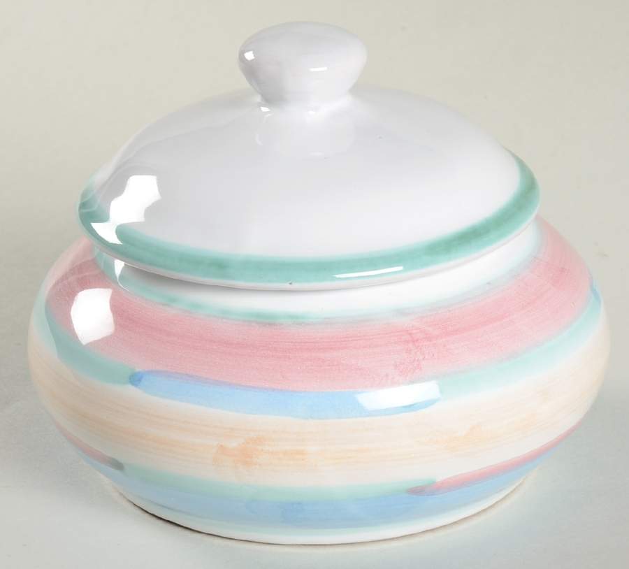 Cabana Sugar Bowl & Lid by Caleca-1