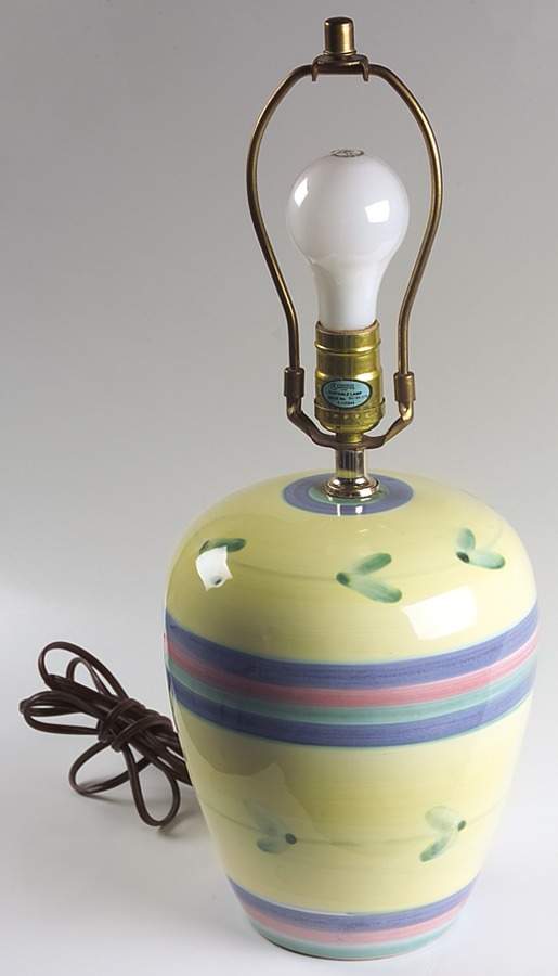 Carousel Electric Lamp No Shade by Caleca-1