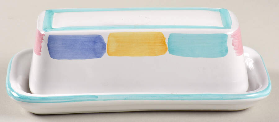 Color Blocks 1/4 Lb Covered Butter by Caleca-1