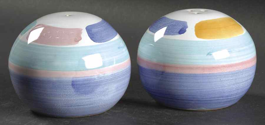 Color Blocks Salt & Pepper Set by Caleca-1