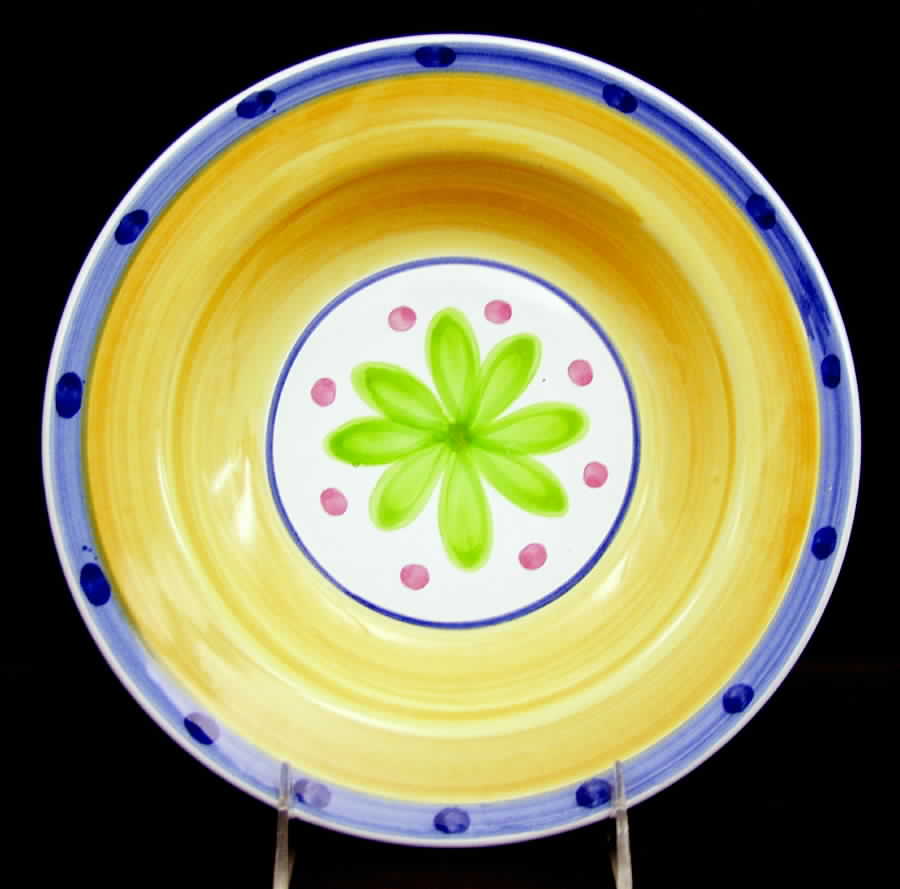 Collinia Large Rim Soup Bowl by Caleca-1