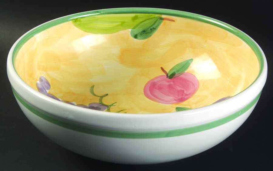 Frutta 9" Salad Serving Bowl by Caleca-1