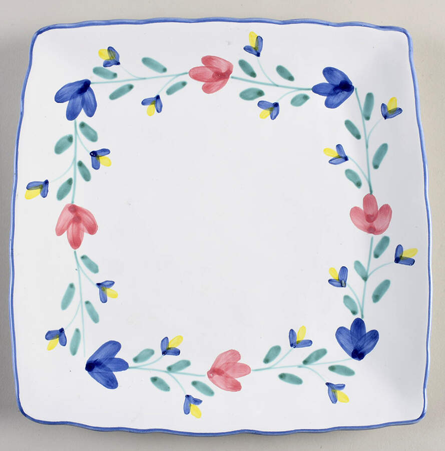 Giardino Square Dinner Plate by Caleca-1