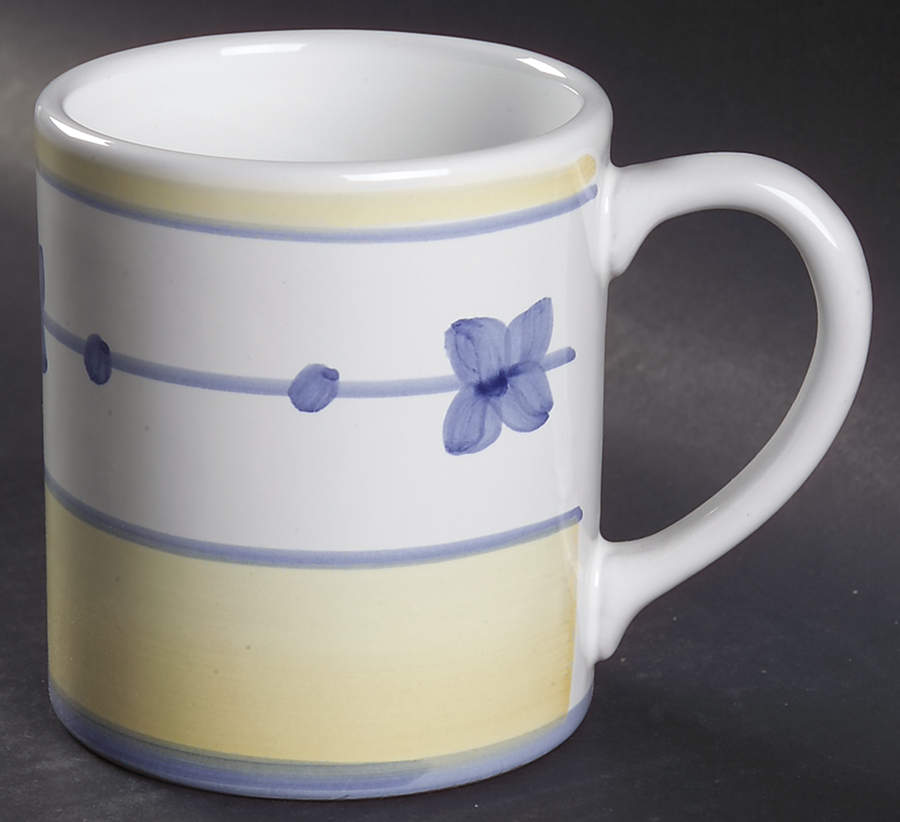 Marina (Blue&Yellow) Mug by Caleca-1