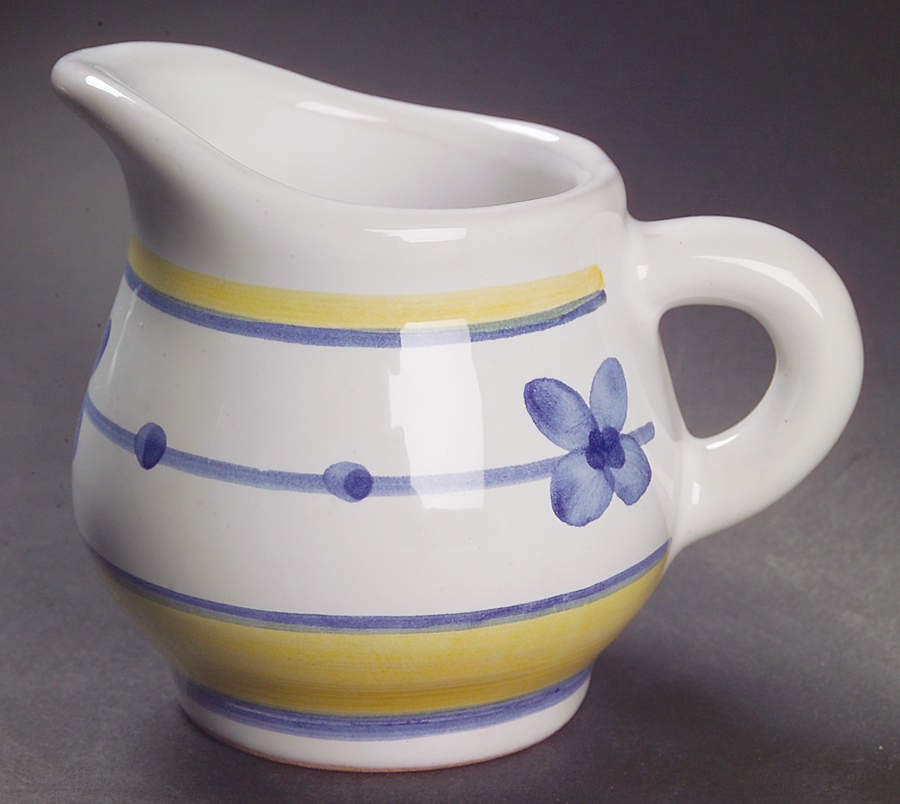 Marina (Blue&Yellow) Creamer by Caleca-1