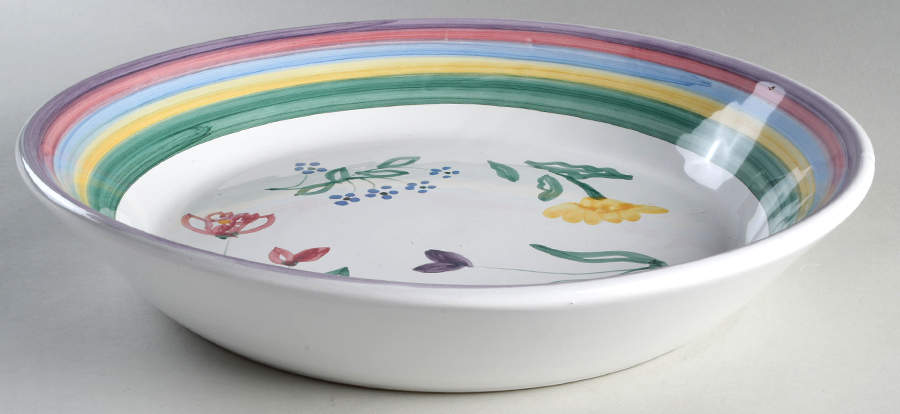 Meadow 14" Large Salad Serving Bowl by Caleca-1