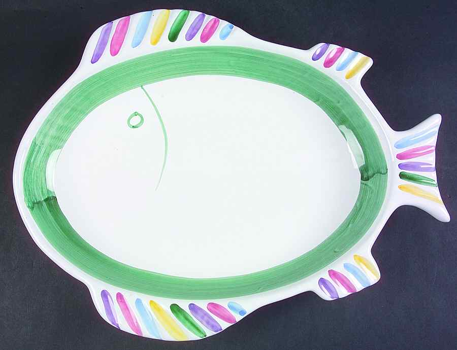 Meadow 15" Fish Platter by Caleca-1