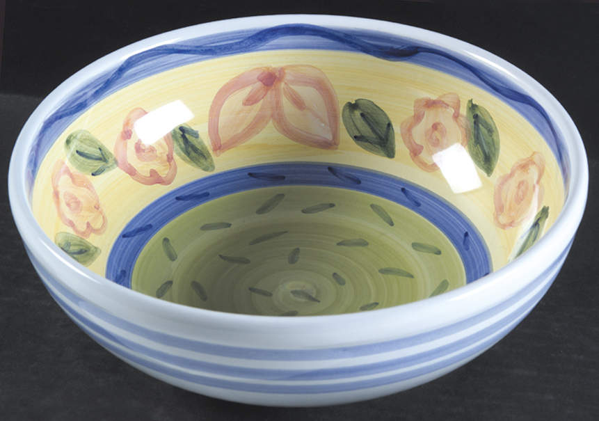 Sorrento 10" Large Salad Serving Bowl by Caleca-1