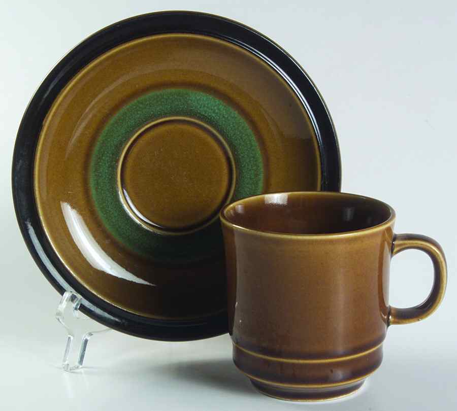 La Pomme Flat Cup & Saucer Set by Casual Ceram-1