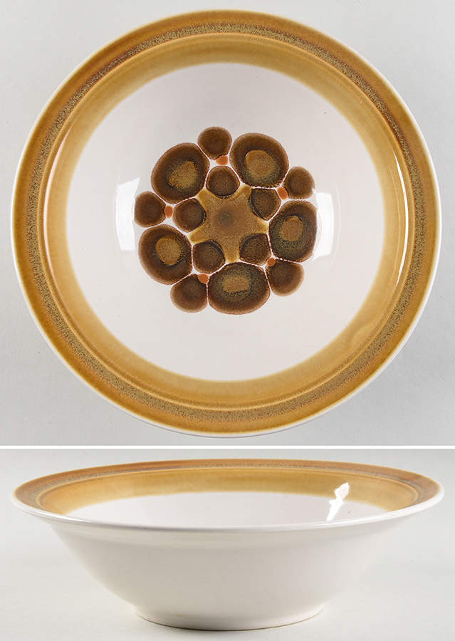 Luna 9" Round Vegetable Bowl by Casual Ceram-1