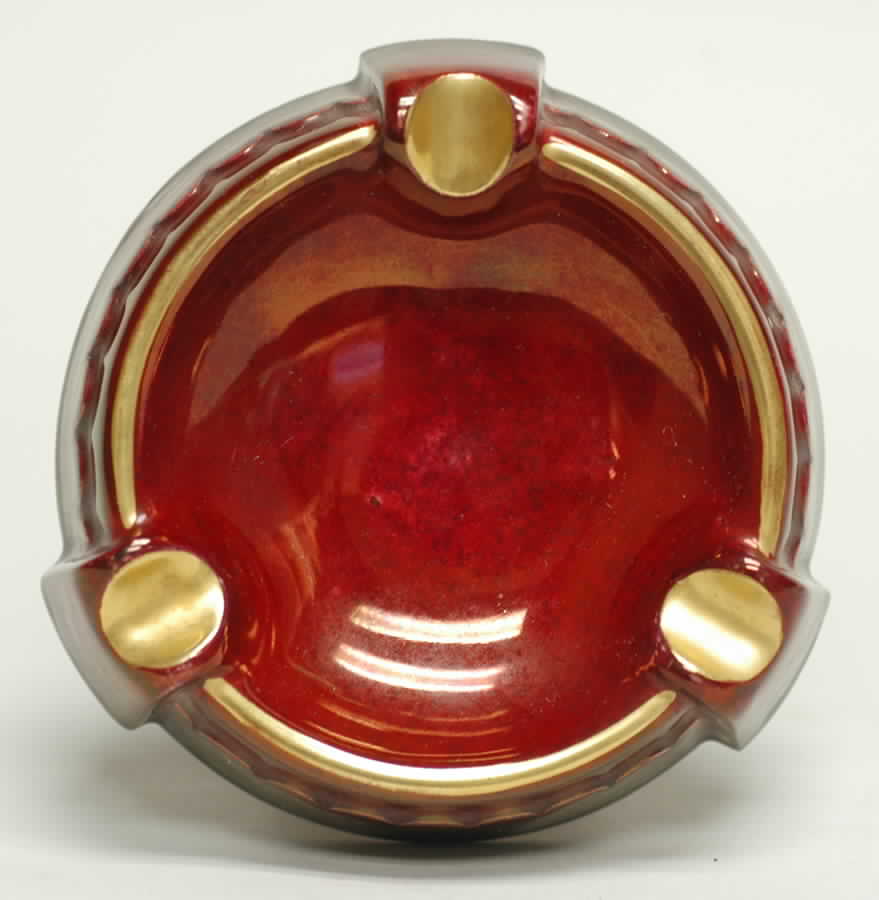 Rouge Royale Small Ashtray by Carlton Ware (England)-1