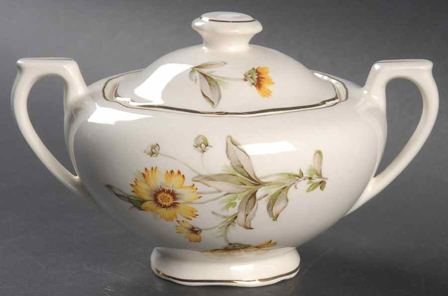 Autumn Mist Sugar Bowl & Lid by Canonsburg-1
