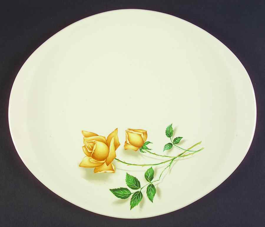 CAN23 13" Oval Serving Platter by Canonsburg-1
