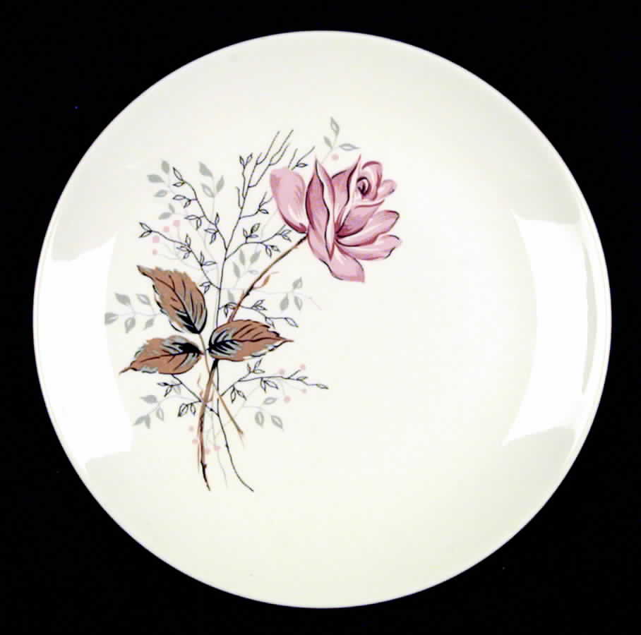 Royal Rose Luncheon Plate by Canonsburg-1