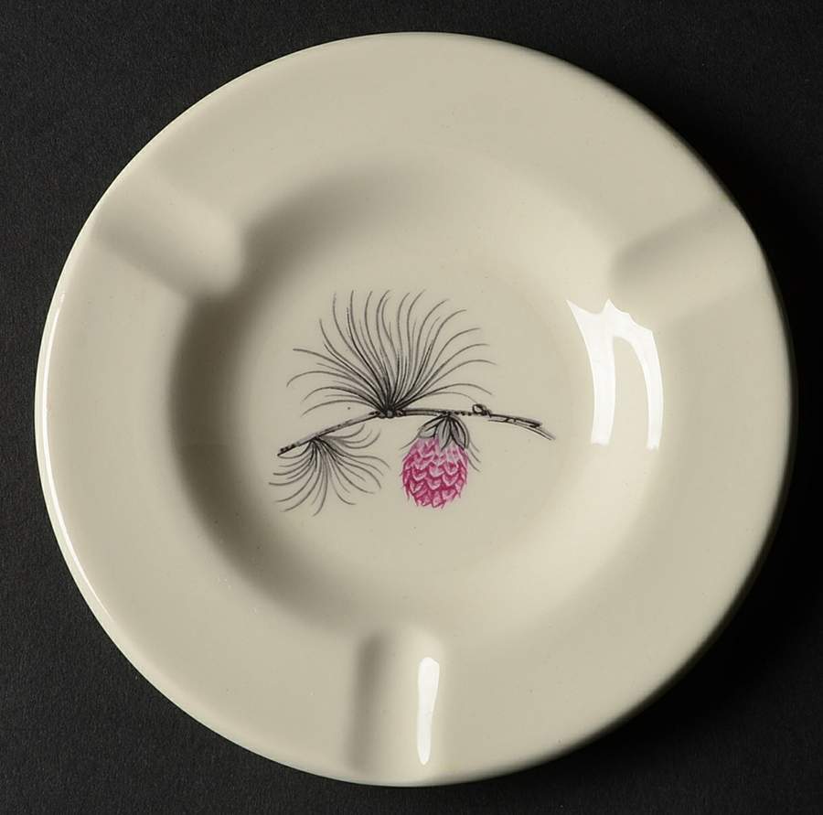 Wild Clover (Coupe, No Trim) Small Ashtray by Canonsburg-1