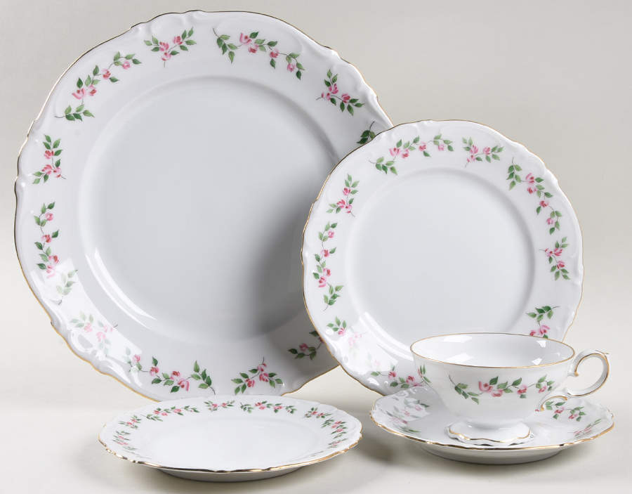 Juliette 5 Piece Place Setting by Crown Bavaria-1