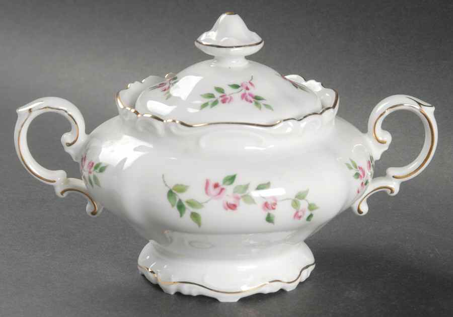 Juliette Sugar Bowl & Lid by Crown Bavaria-1