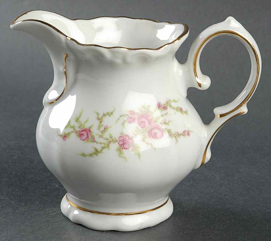 Moss Rose Creamer by Crown Bavaria-1