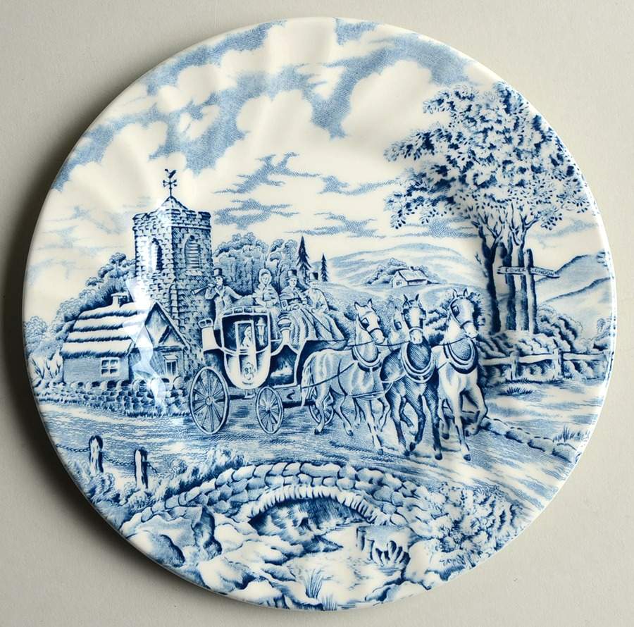 CCA1 Bread & Butter Plate by Crown Clarence-1