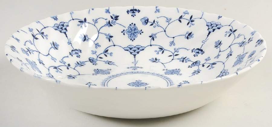 Finlandia (Swirl Rim, England) Coupe Soup Bowl by Churchill-1