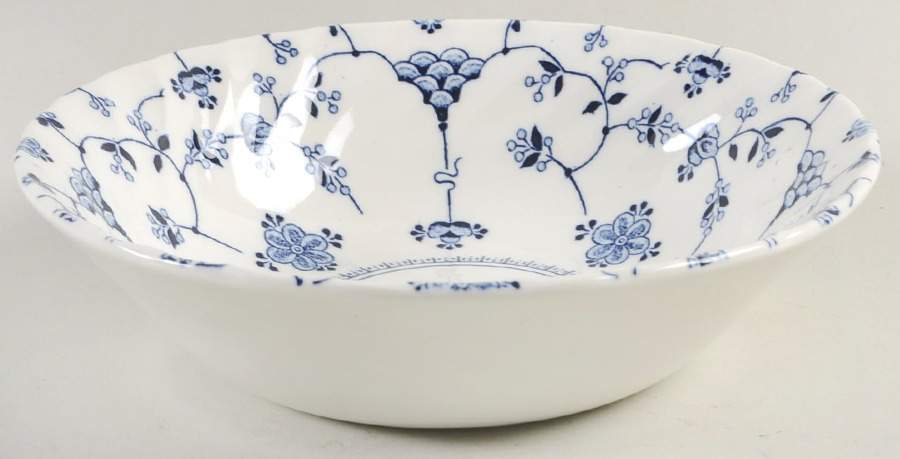 Finlandia (Swirl Rim, England) Coupe Cereal Bowl by Churchill-1