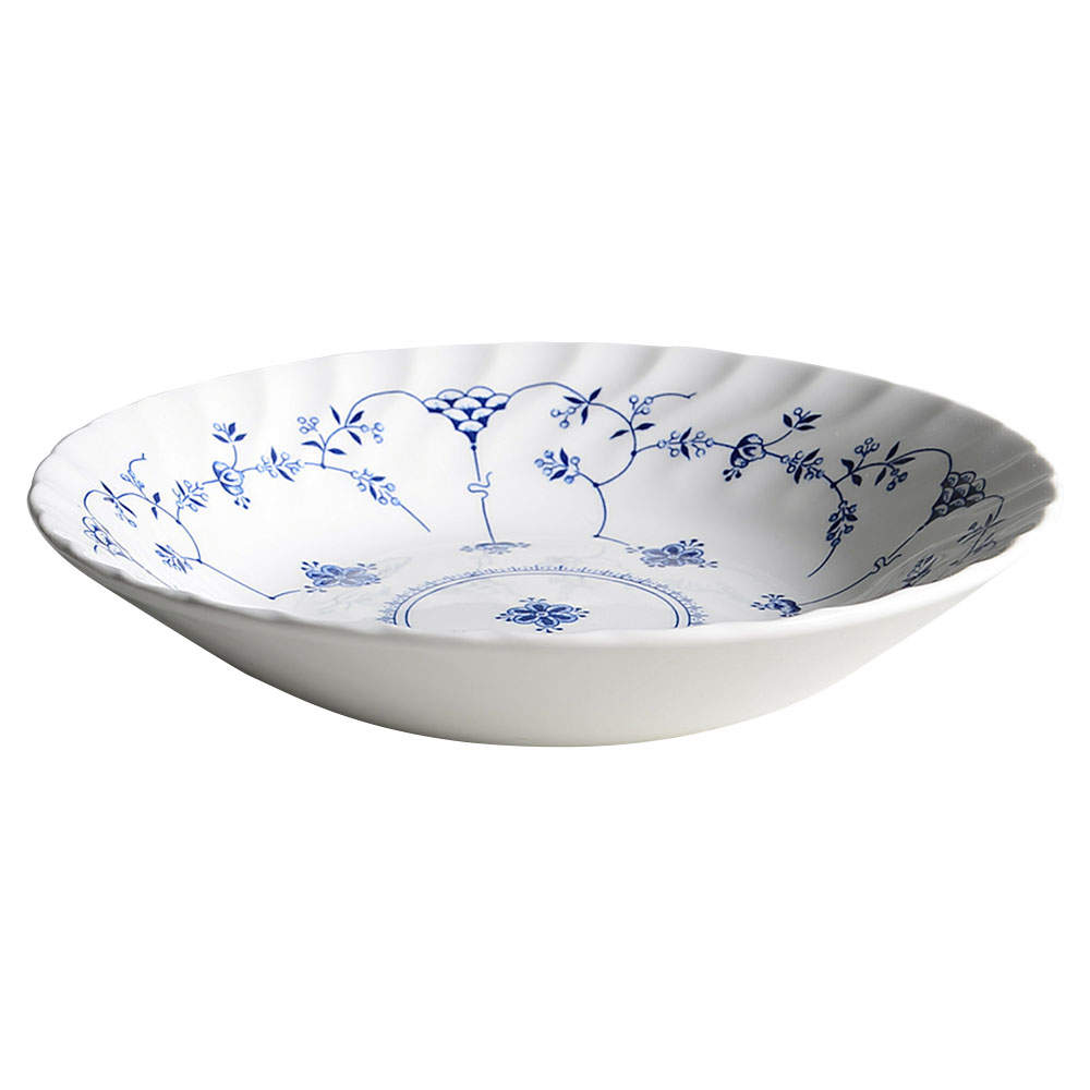 Finlandia (Swirl Rim, England) Coupe Soup Bowl by Churchill-1