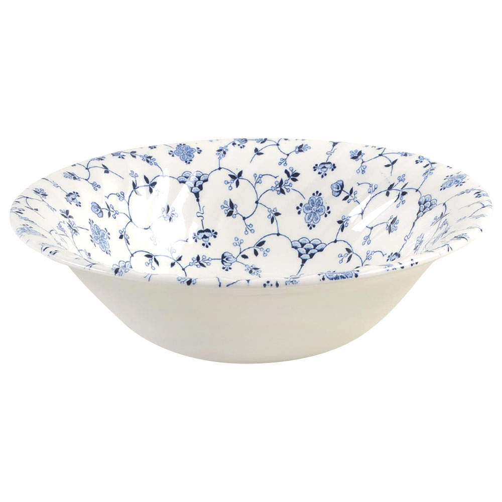 Finlandia (Swirl Rim, England) 9" Round Vegetable Bowl by Churchill-1