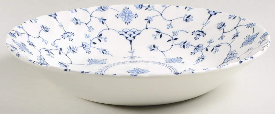 Finlandia (Swirl Rim, England) Coupe Soup Bowl by Churchill-1